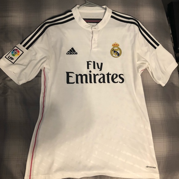 adidas Other - Authentic 2014-2015 Real Madrid Home Jersey